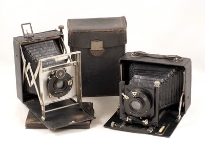 Lot 641 - An Uncommon Voigtlander Avus & a Westminster Photographic Folding Plate Camera
