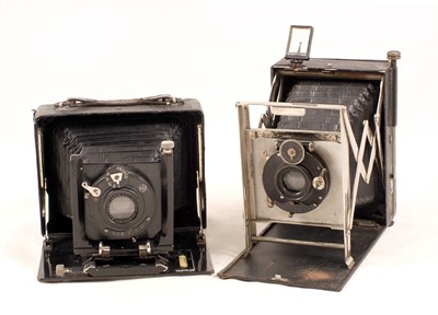 Lot 641 - An Uncommon Voigtlander Avus & a Westminster Photographic Folding Plate Camera