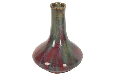 Lot 288 - A CHINESE FLAMBE VASE, QING DYNASTY