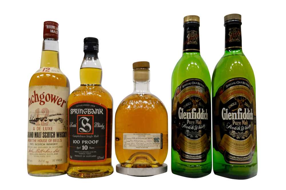 Lot 274 - A selection of Single Malt Whiskies
