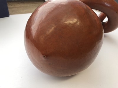 Lot 61 - A CHINESE NATURAL GOURD.
