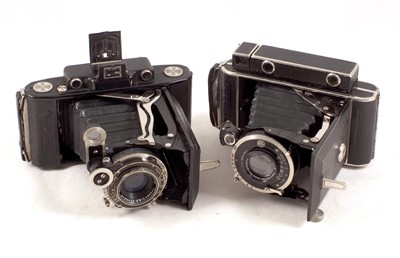 Lot 638 - A Zeiss Ikon Super Ikonta & Three Other Coupled Rangefinder Cameras.
