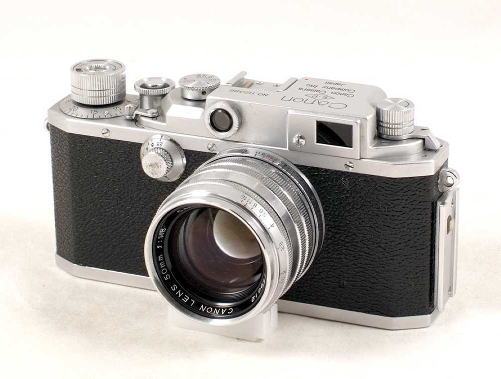 Lot 83 - Canon Model IIf Rangefinder Camera