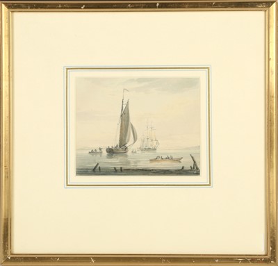 Lot 15 - William Anderson (1757-1837), rowing boats...