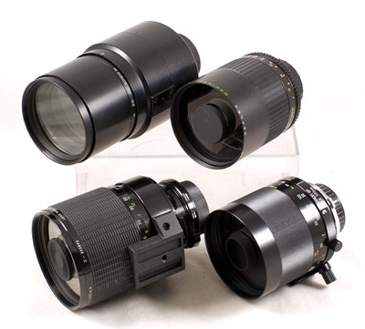 Lot 500 - Nikon Fit Tamron 500mm & Other Mirror Lenses