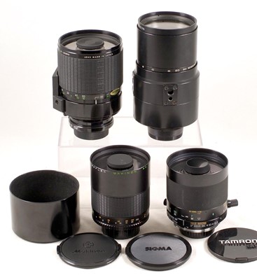 Lot 500 - Nikon Fit Tamron 500mm & Other Mirror Lenses