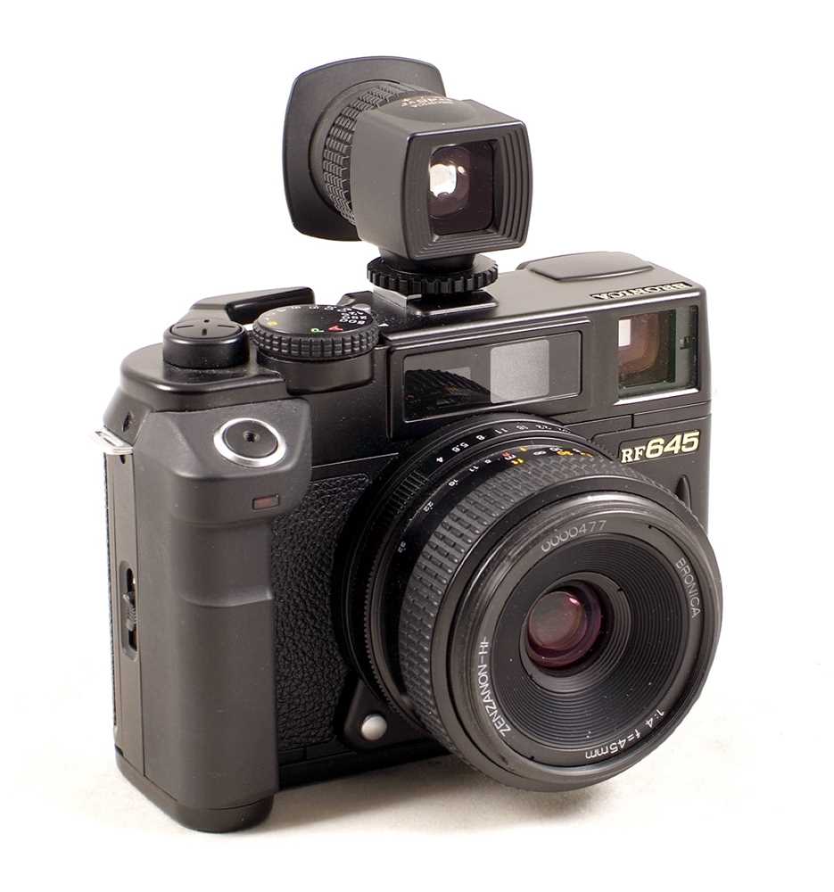 Lot 115 Bronica RF645 Rangefinder Camera with 45mm