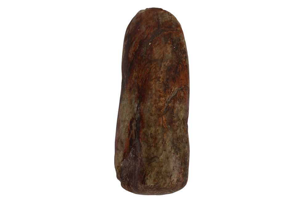 Lot 62 - AN ANCIENT CHINESE PERIOD JADE AXE HEAD