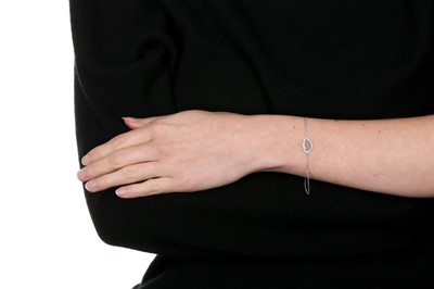 Lot 1248 - A diamond bracelet