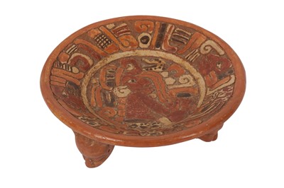 Lot 149 - A Pre-Columbian Mayan style pottery censer