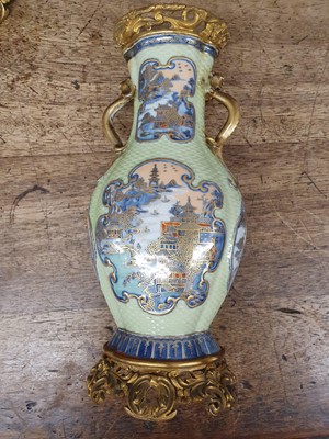 Lot 468 - A PAIR OF CHINESE BLUE AND WHITE 'LANDSCAPE' VASES.