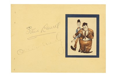 Lot 198 - Laurel (Stan) & Oliver Hardy