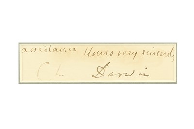 Lot 456 - Darwin (Charles)