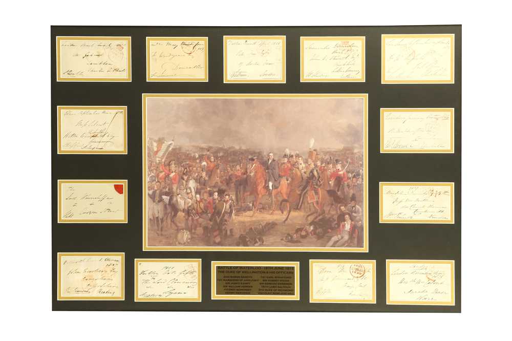 Lot 322 - Battle of Waterloo.