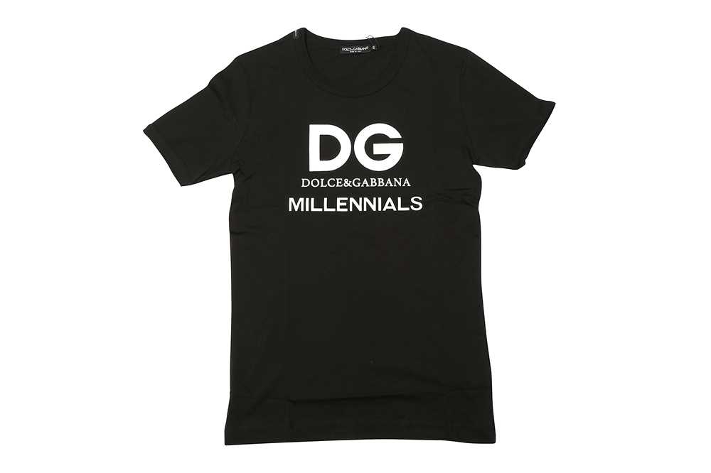 dolce and gabbana millennials t shirt