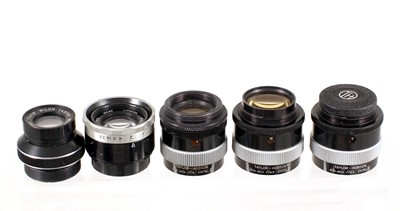 Lot 657 - A Good Group of Schneider, Nikkor, Taylor Hobson & Other Enlarging Lenses