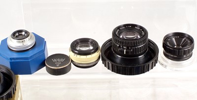 Lot 657 - A Good Group of Schneider, Nikkor, Taylor Hobson & Other Enlarging Lenses