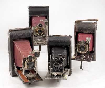 Lot 520 - A No. 3A Folding Pocket Kodak and other Cameras