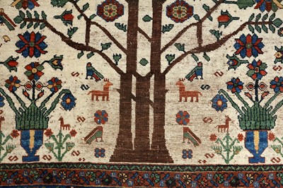 Lot 78 - AN ANTIQUE NERIZ RUG, SOUTH-WEST PERSIA
