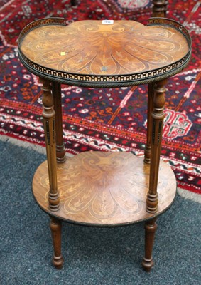 Lot 466 - A 19th Century walnut and gilt metal mounted...