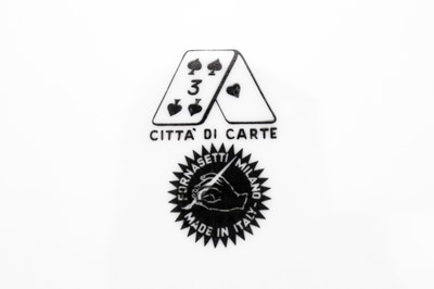 Lot 77 - Piero Fornasetti, Italian (1913-1988)

"CITY OF CARDS" ten plates, 1980’s (designed 1950’s)