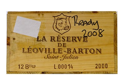 Lot 90 - La Réserve de Léoville-Barton, 2000