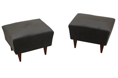 Lot 147 - ITALY: a pair of footstools, 1950s