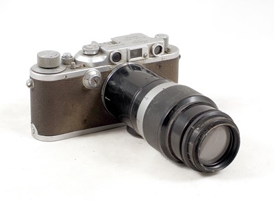 Lot 89 - A Chrome Leica IIIb Rangefinder Camera