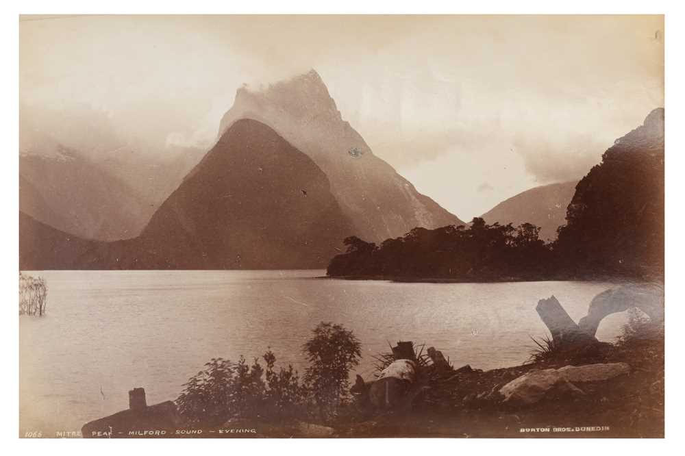 Lot 160 - New Zealand interest c. 1880s, Burton Brothers, Josiah Martin