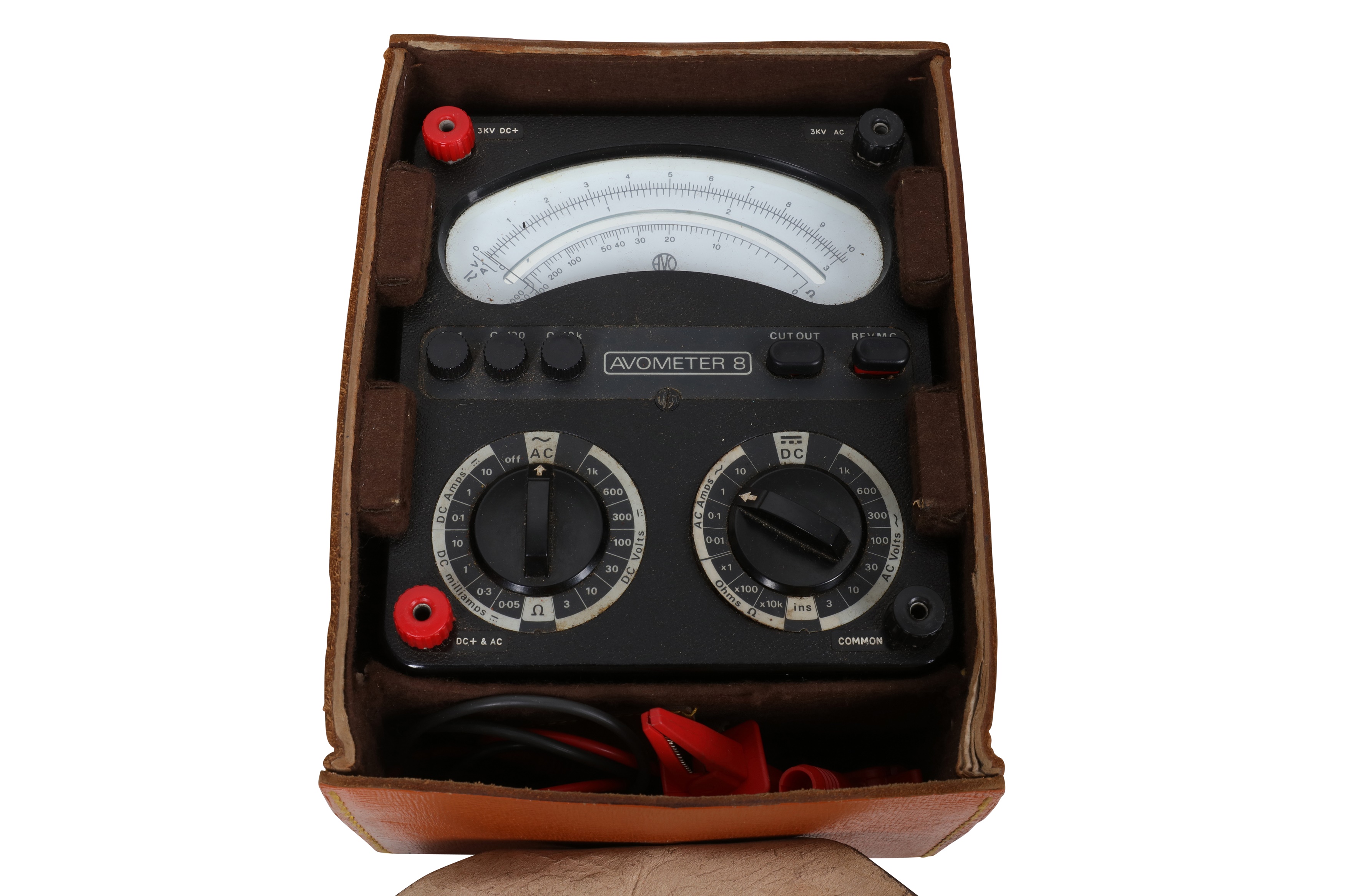 Lot 102 - A VINTAGE MULTIMETER AND AVOMETER
