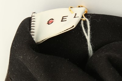 Lot 1253 - Celine Brown Long Leather Gloves - Size 6,5