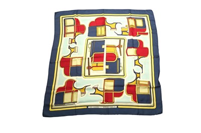 Lot 266 - Hermes 'Les Coupes' Silk Scarf