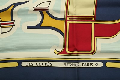 Lot 266 - Hermes 'Les Coupes' Silk Scarf