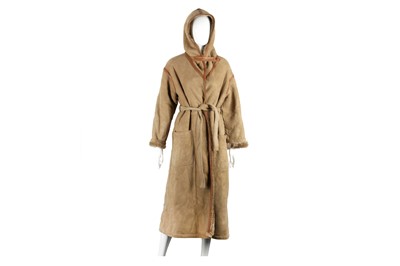 Lot 237 - Loewe Beige Lamb Shearling Coat - Size 42