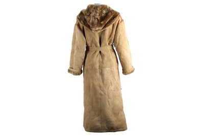 Lot 237 - Loewe Beige Lamb Shearling Coat - Size 42