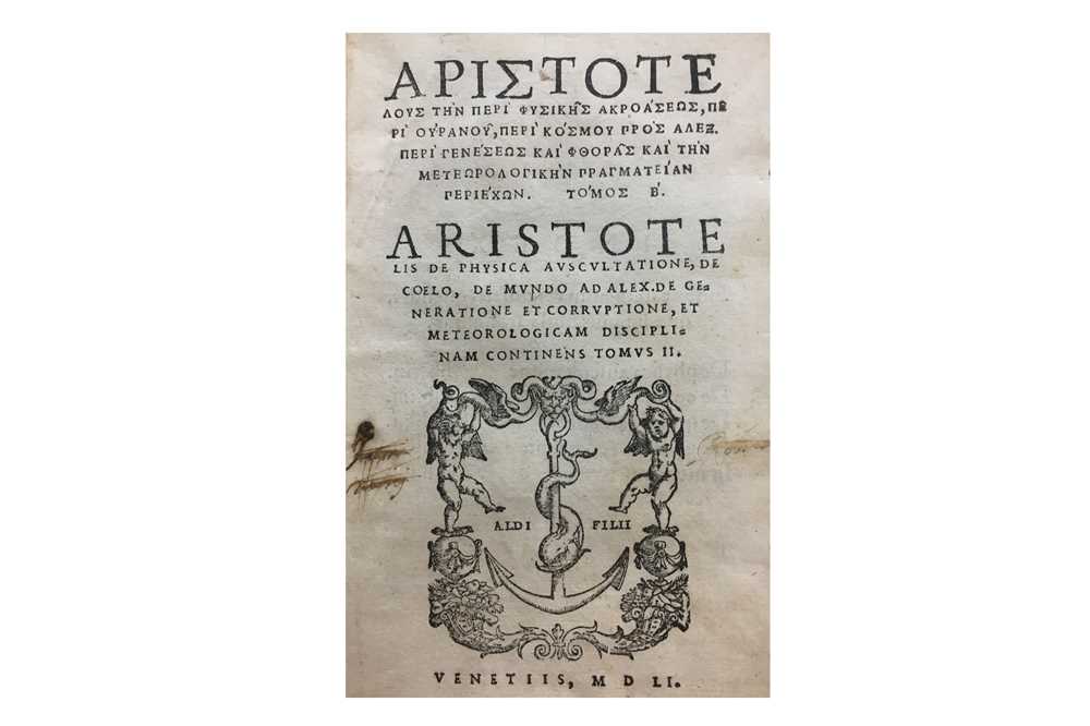 Lot 310 - Aristoteles.
