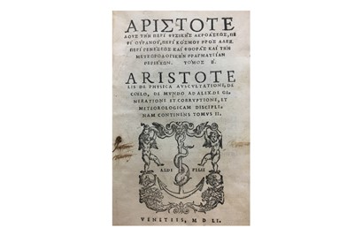 Lot 310 - Aristoteles.