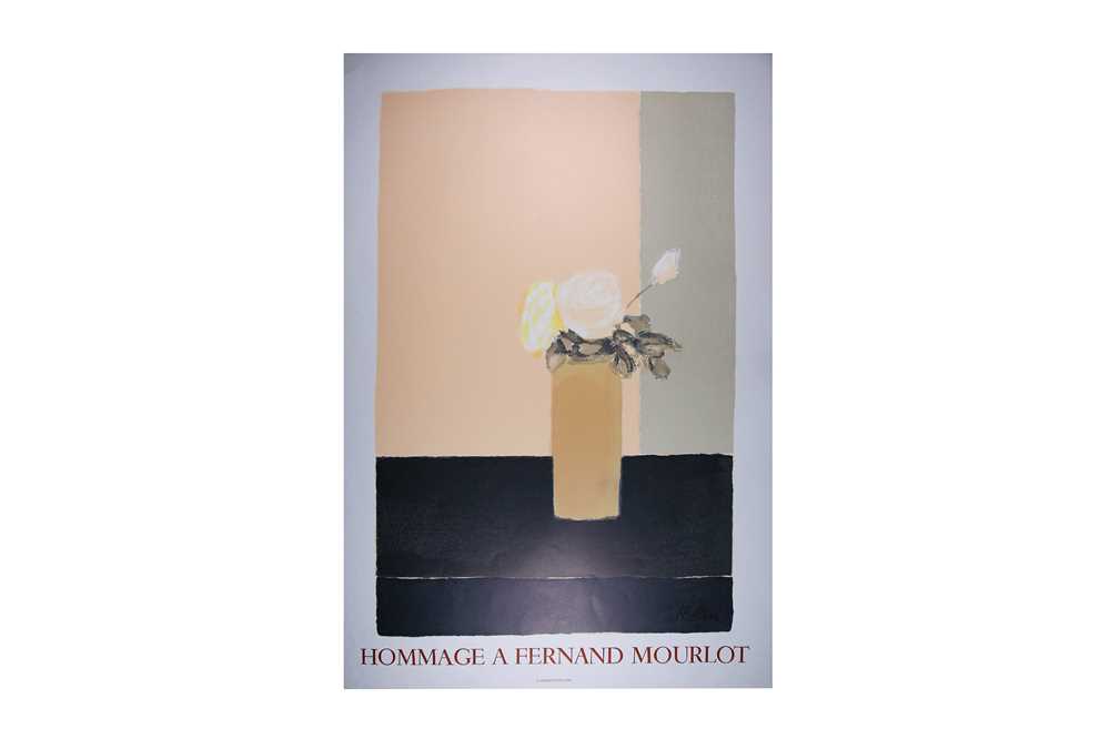 Lot 496 - Cathelin (Bernard) Roses, Hommage a Fernand Mourlot