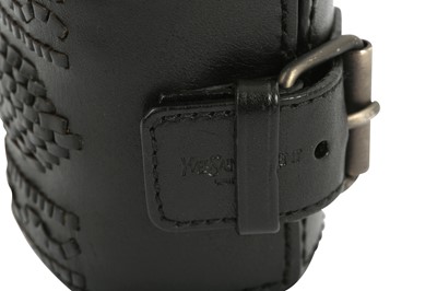 Lot 1325 - Yves Saint Laurent Leather Cuff Bracelet