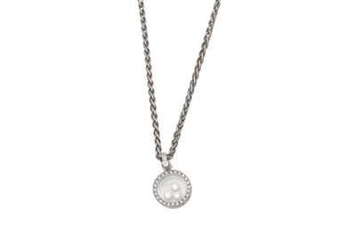Lot 1250 - Chopard | A 'Happy Diamond' pendant necklace