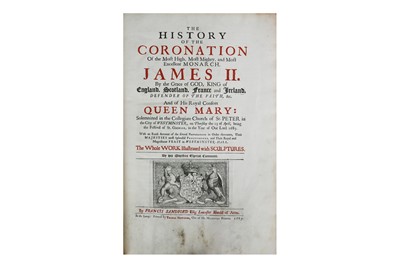 Lot 412 - Sandford (Francis) The History of the Coronation of… James II…