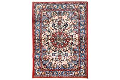 Lot 30 - A FINE ISFAHAN RUG, CENTRAL PERSIA
