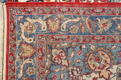 Lot 30 - A FINE ISFAHAN RUG, CENTRAL PERSIA
