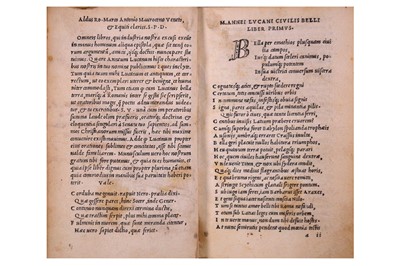 Lot 303 - Aldine Press.-

Lucanus (Marcus Annaeus)
