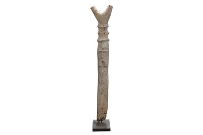 Lot 8 - An African post, first half of the 20th century, possibly a 'Togu Na'