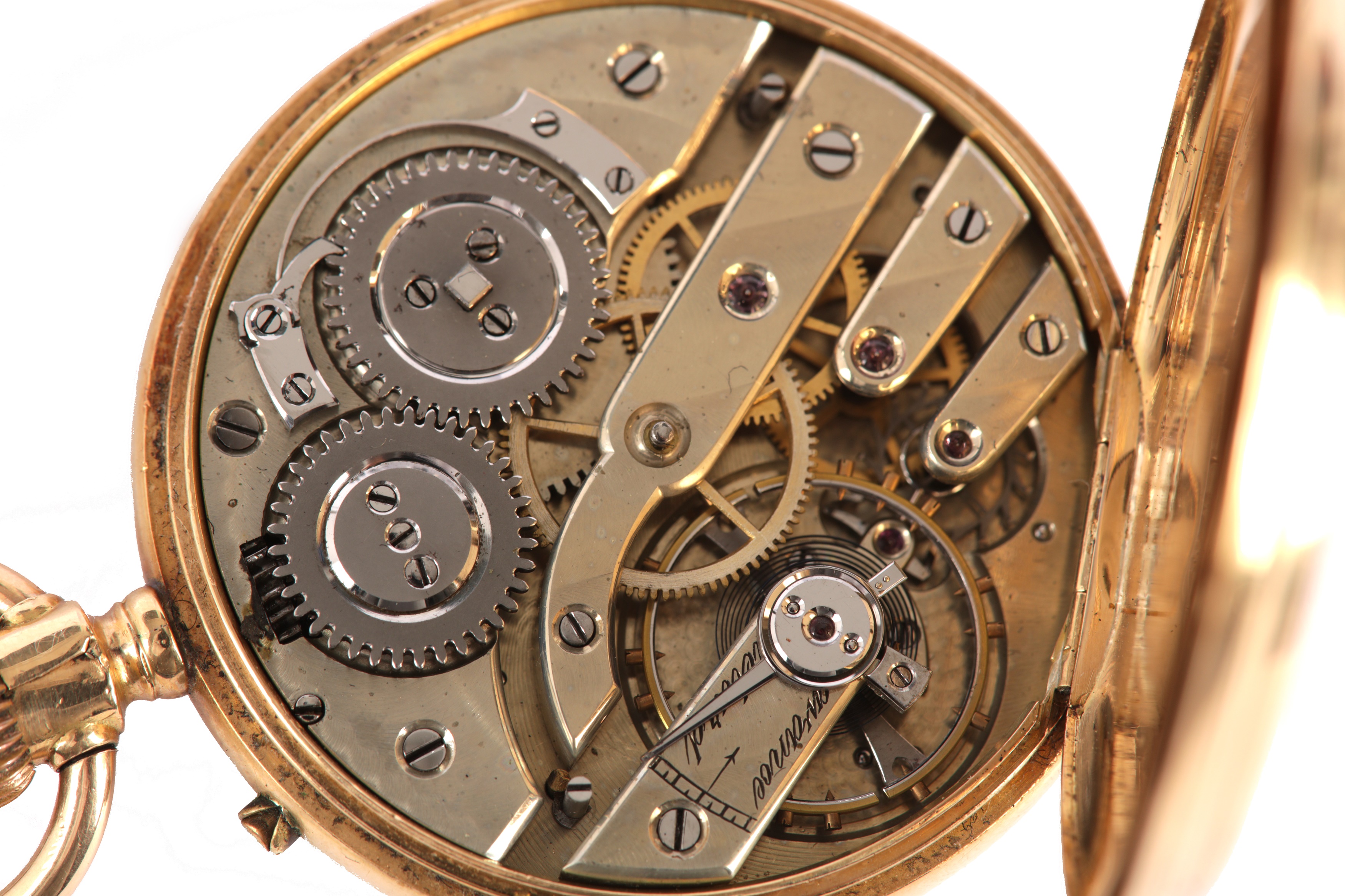 Lot 378 - OPEN FACE POCKET WATCH.