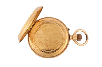 Lot 378 - OPEN FACE POCKET WATCH.