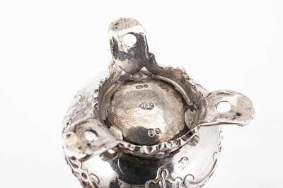 Lot 10 - A mixed group of sterling silver including a Victorian pepper pot, London 1852 by John Evans