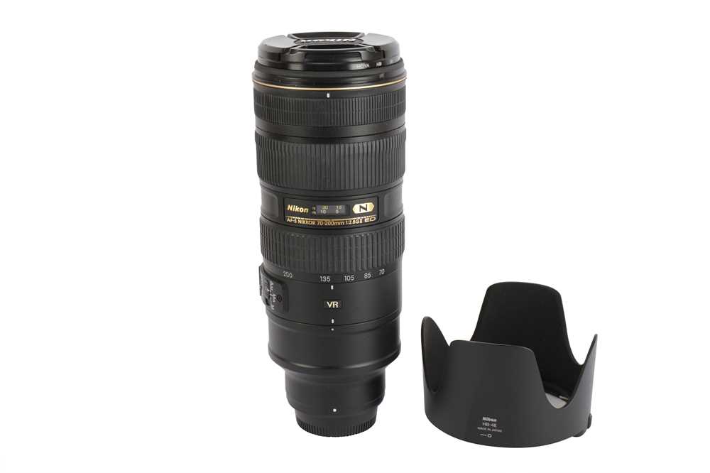 Lot 420 - A Nikon 70-200mm f2.8E AF-S FL ED VR Nikkor Lens