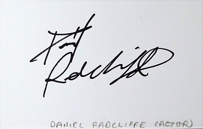 Lot 218 - Radcliffe (Daniel)